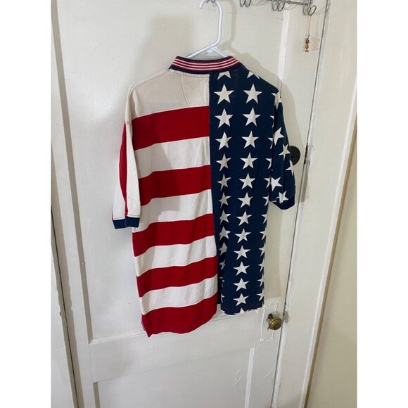 Nascar Cafe Men's Polo Embroidered Y2K Short Sleeve Shirt - Large - Picture 4 of 10